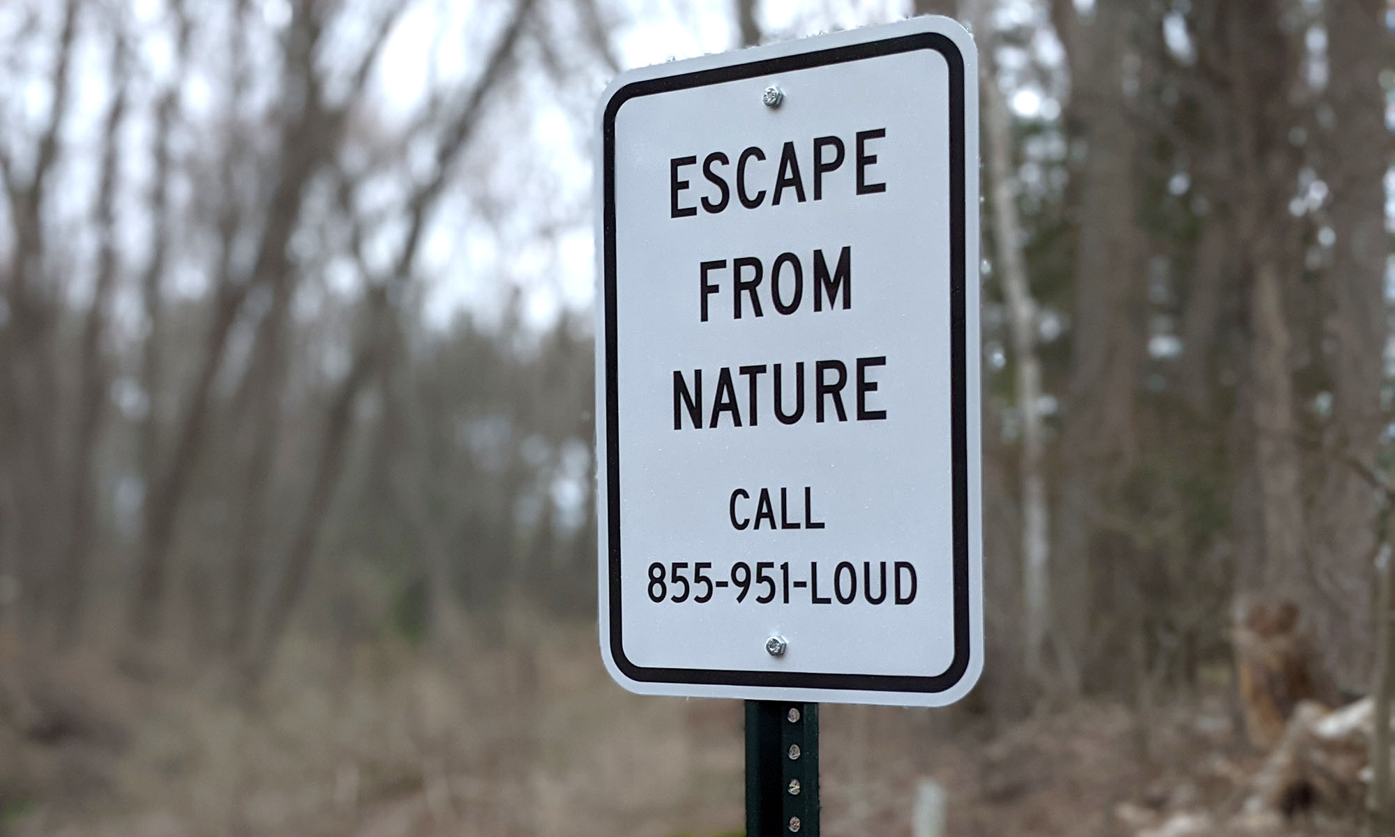ESCAPE FROM NATURE